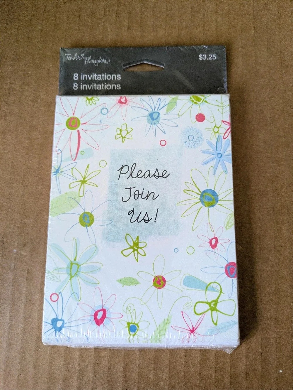 Invitations Please Join Us Floral Multicolor 23 Cards Bundle 3 Two Sealed